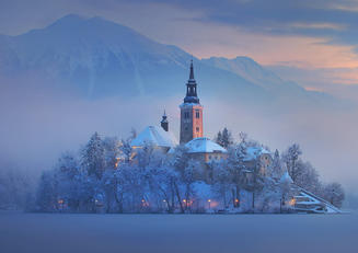 Church of the Assumption, Bled, Slovenia