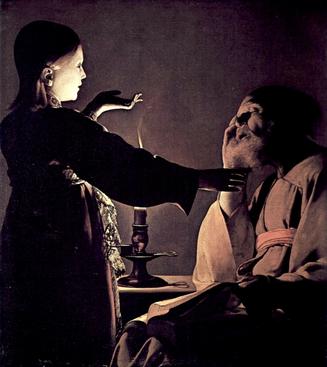 Georges de la Tour, The Dream of St. Joseph, c. 1628-1645, Musée des Beaux-Arts de Nantes