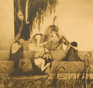 On the Rivers of Babylon, by Moshe Lillien, 1910