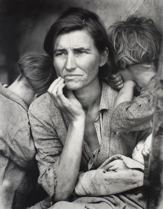 Dorothea Lange, American, 1895–1965; Migrant Mother, Nipomo, California